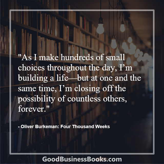 Four Thousand Weeks