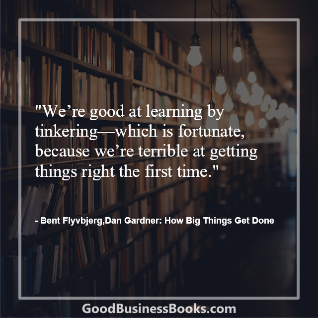 How Big Things Get Done