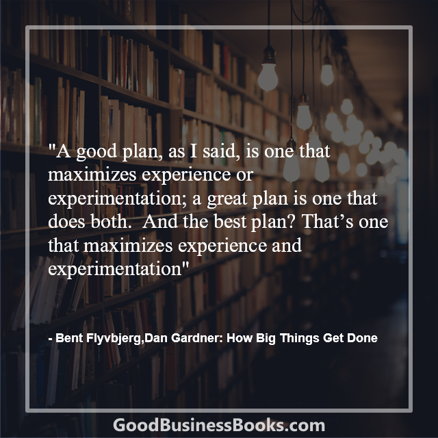 How Big Things Get Done
