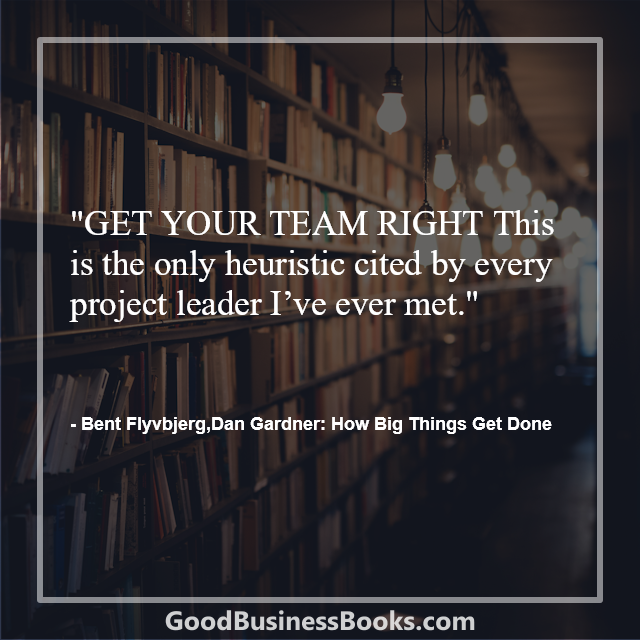 How Big Things Get Done
