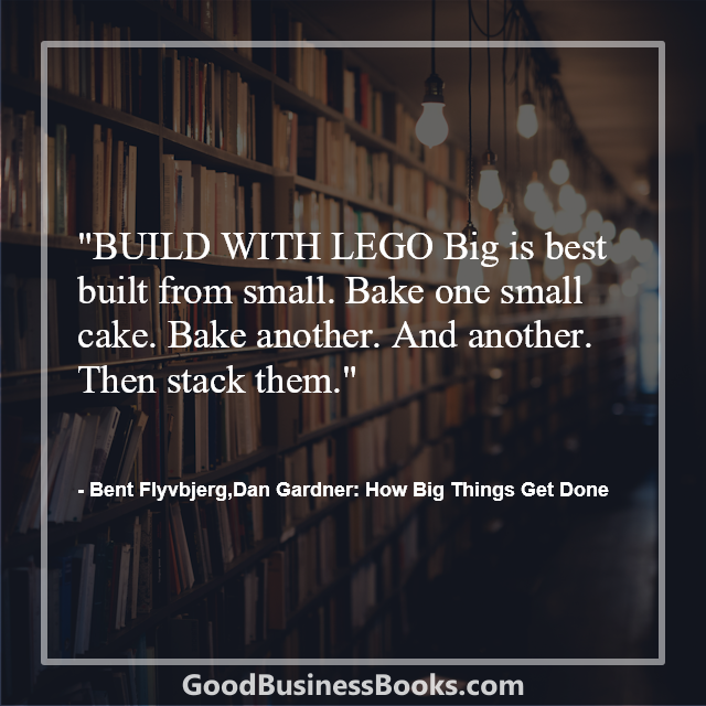 How Big Things Get Done