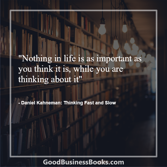 Thinking Fast and Slow
